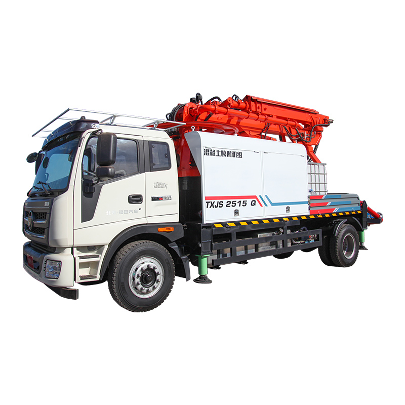 Advantages and Features of Concrete Spraying Manipulator with Automotive Chassis