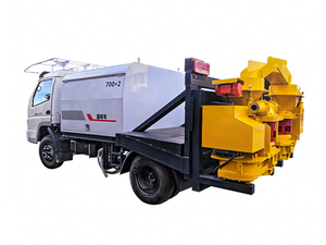 Truck-mounted Shotcrete Machine with Automatic Feeding System HS700*2 